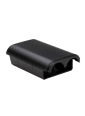 Крышка батарейного отсека джойстика Black (Xbox 360)